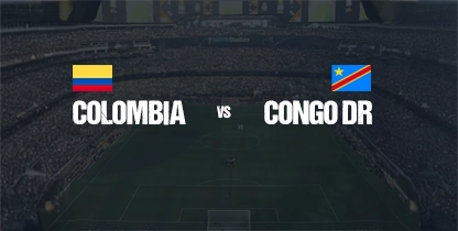 Colombia vs Congo DR