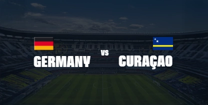 Germany vs Curaçao