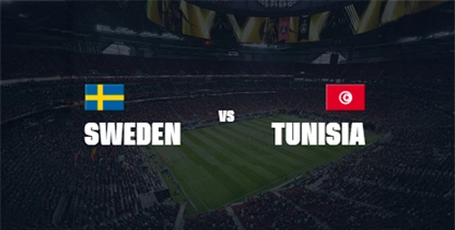 Sweden vs Tunisia