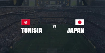 Tunisia vs Japan
